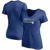 Cheap 🎁 Women's Fanatics Branded Blue Toronto Maple Leafs Mascot In Bounds V-Neck T-Shirt 😍 -women‘s clothing store unnamed file 929