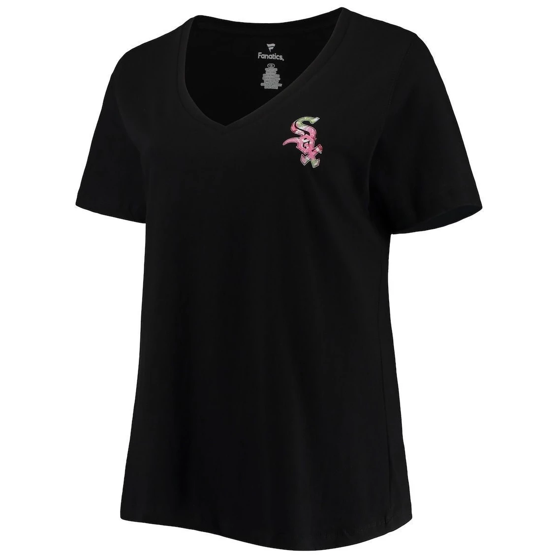 Flash Sale π₯ Profile π© Women's Black Chicago White Sox Plus Size #1 Mom 2-Hit V-Neck T-Shirt π 5 Flash Sale π₯ Profile π© Women's Black Chicago White Sox Plus Size #1 Mom 2-Hit V-Neck T-Shirt π - Image 3