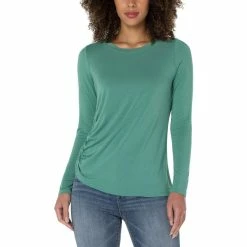 Buy π₯° Liverpool Crew Neck Side Shirring Top βοΈ