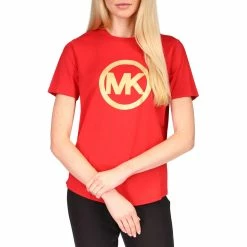 Cheapest π Michael Kors Solid Logo Tee βοΈ
