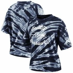 Best reviews of ✔️ Women's WEAR By Erin Andrews College Navy Seattle Seahawks Tie-Dye T-Shirt 😉
